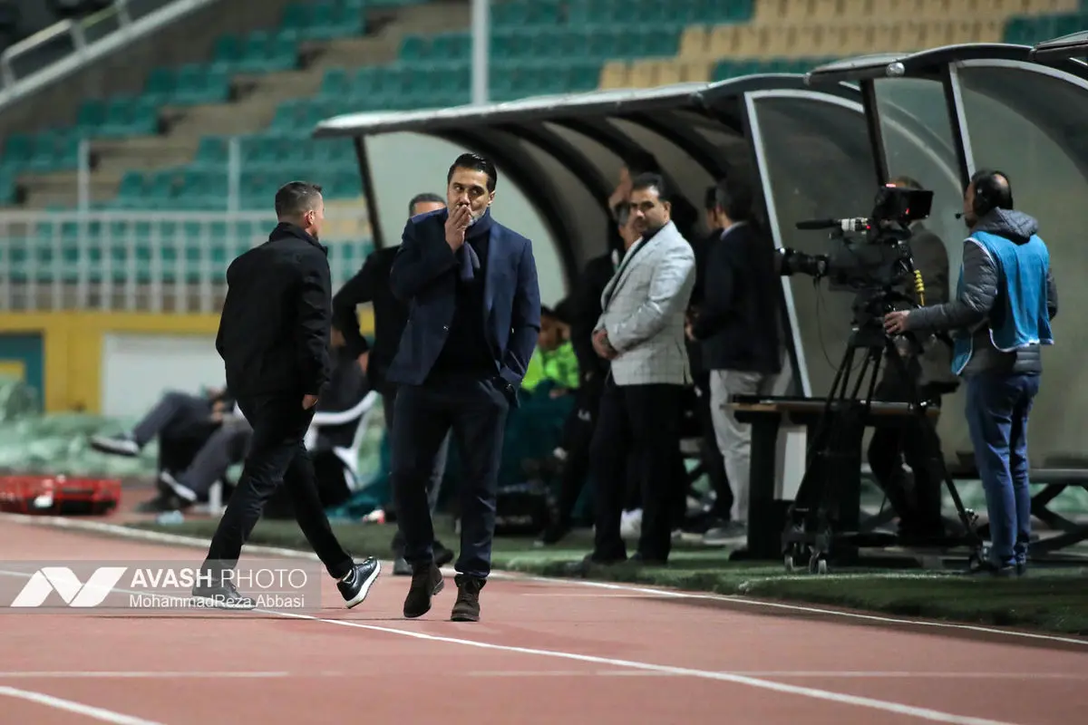 دیدار تیم های فوتبال  پرسپولیس تهران و خیبر خرم آباد