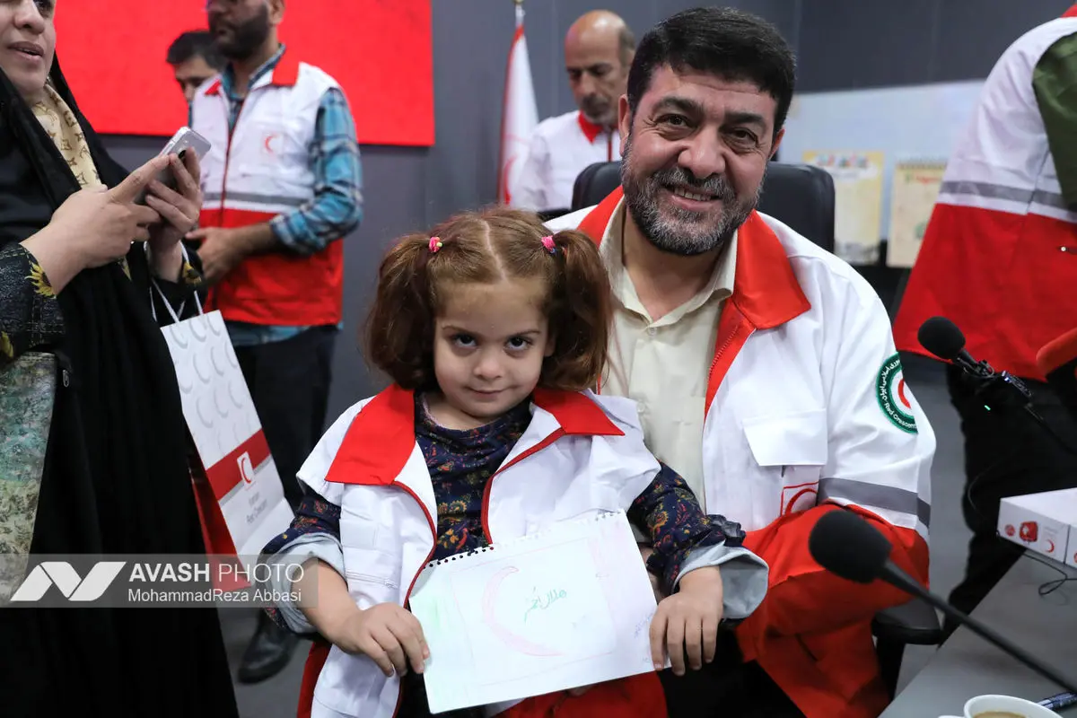 نشست خبری جمعیت هلال احمر