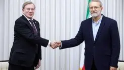 دیدار لاریجانی و معاون نخست‌وزیر روسیه در تهران