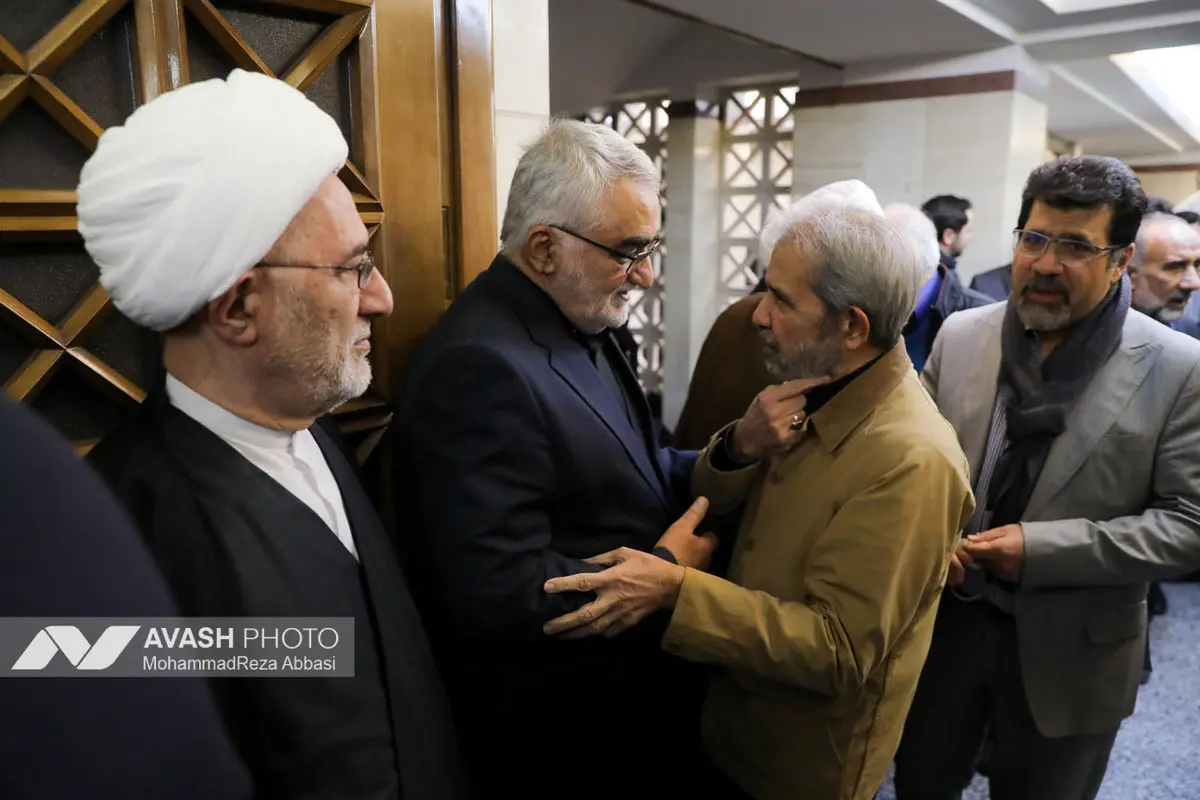 مراسم ترحیم اشرف بروجردی