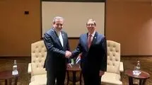 ابراز همبستگی وزیران امور خارجه ایران و کوبا با دولت و ملت ونزوئلا