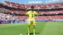 دروازه‌بان قطر؛ بهترین بازیکن جدال با سوئیس!
