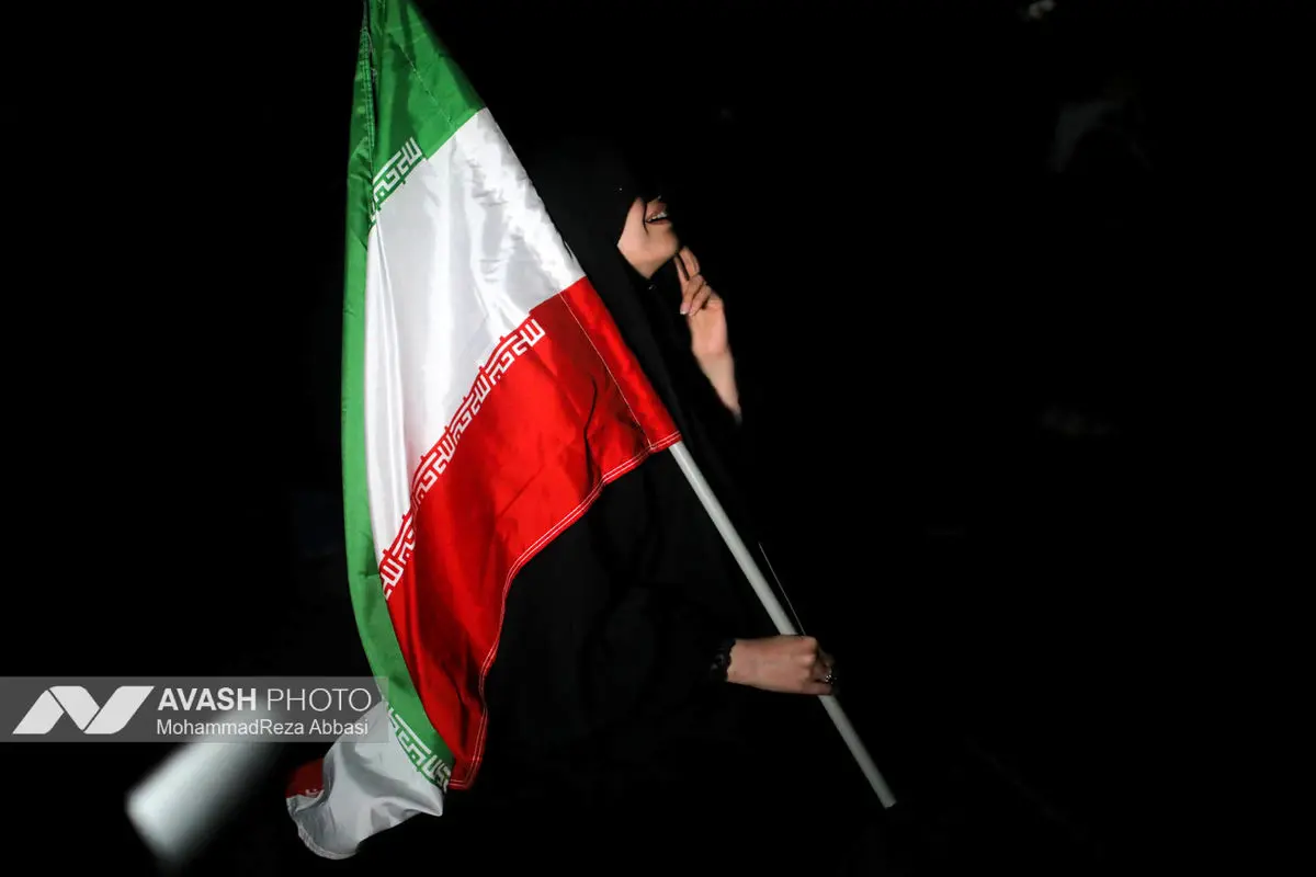 مراسم عزاداری در سوگ رهبر شهید انقلاب - تهران