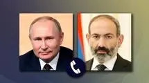 پوتین و نخست وزیر ارمنستان گفتگو کردند