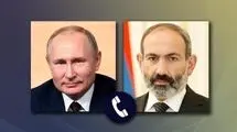 پوتین و نخست وزیر ارمنستان گفتگو کردند