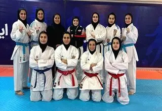 ورود دختران ناشنوا کاراته به شانزدهمین اردوی المپیکی