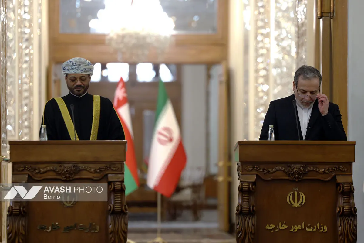 دیدار وزیر خارجه عمان با وزیر خارجه ایران