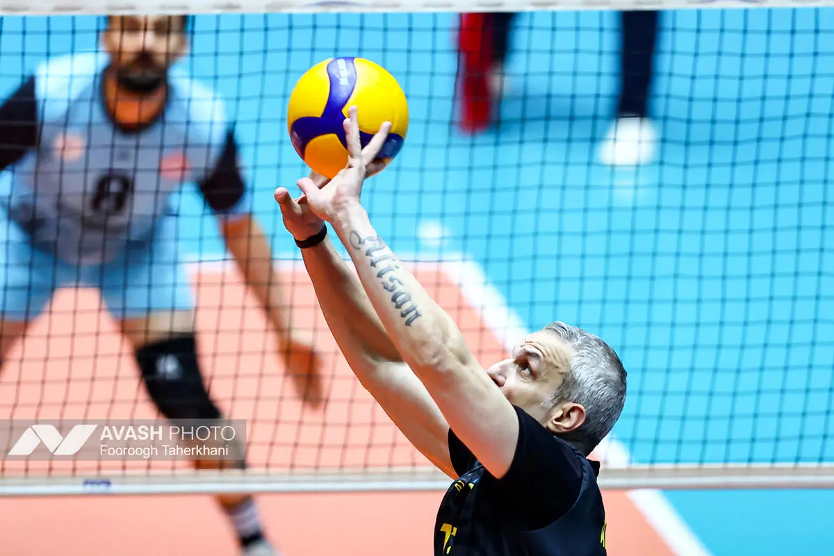 دیدار تیم های والیبال شهرداری ارومیه و سپاهان