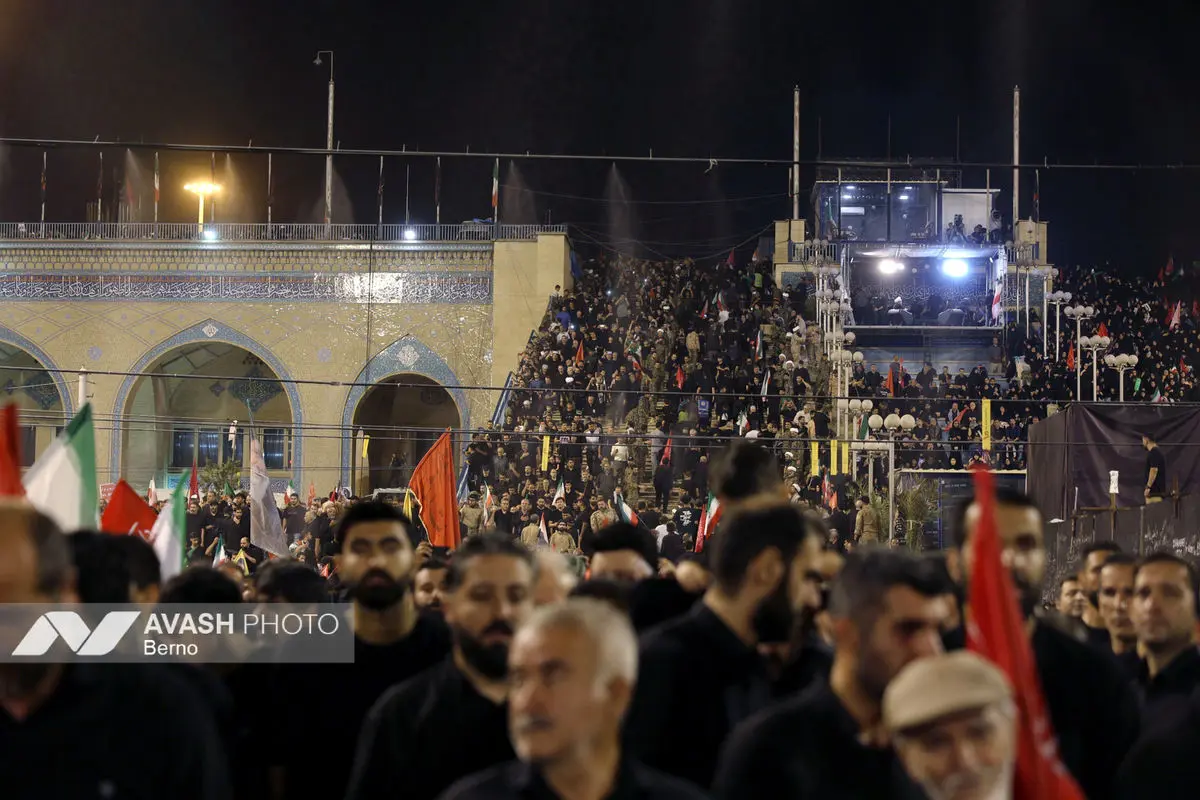 شب دوم مراسم وداع با رهبر شهید انقلاب