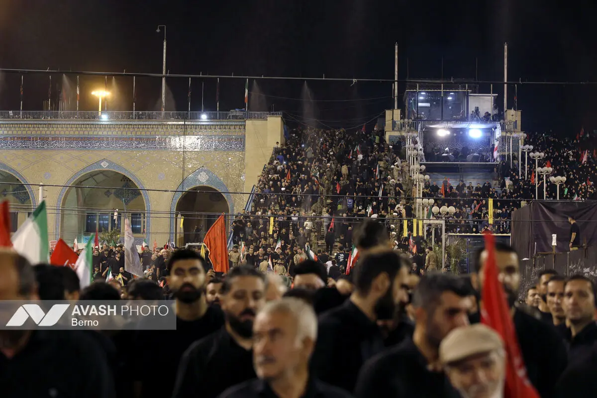 شب دوم مراسم وداع با رهبر شهید انقلاب