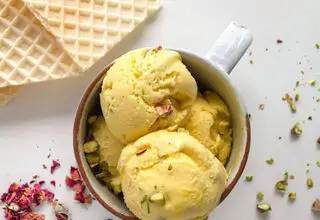 طرز تهیه بستنی سنتی خانگی ساده و خوشمزه