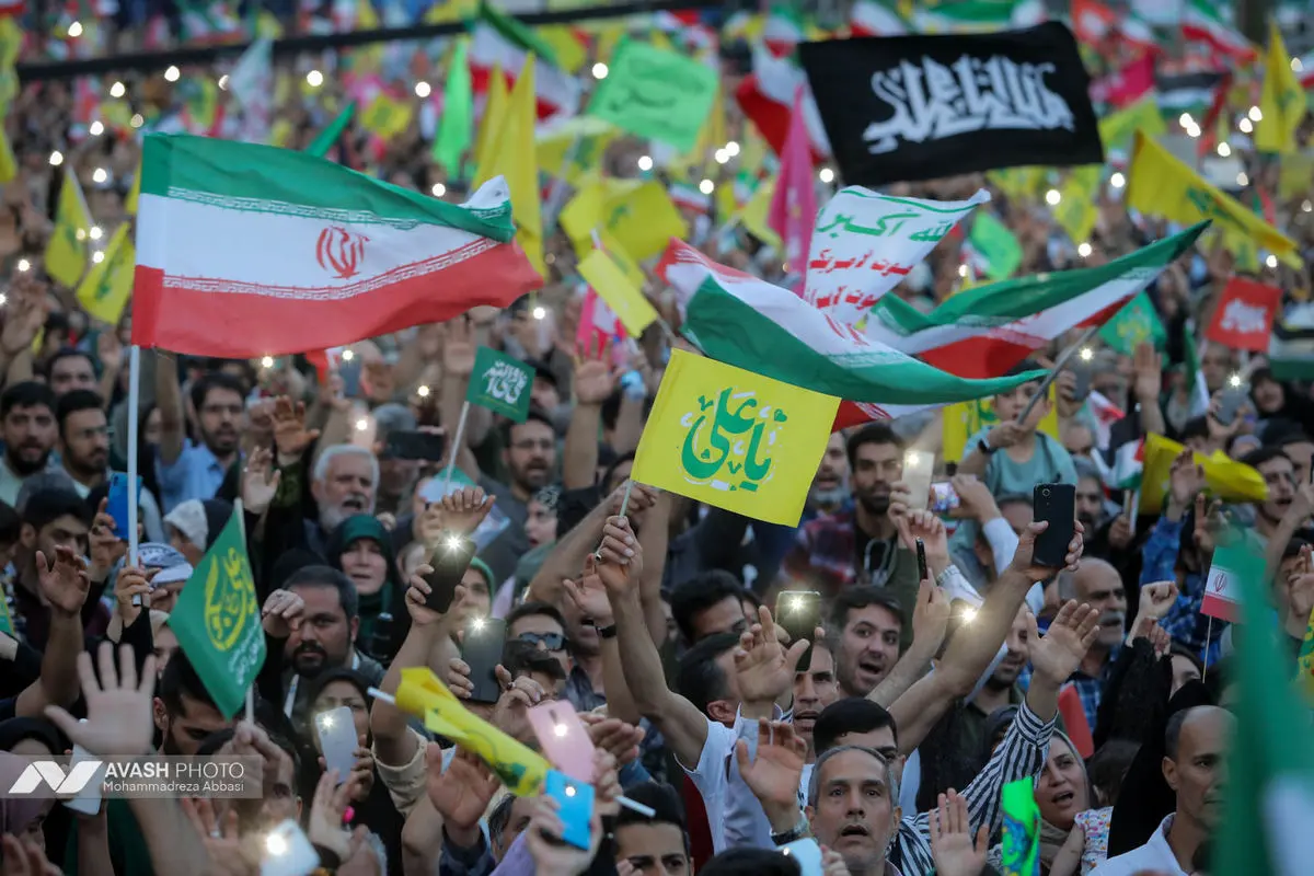 راهپیمایی کیلومتری غدیر در تهران