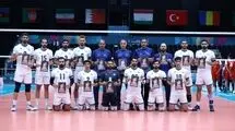 برد سخت مردان والیبال ایران در قدم اول کشورهای اسلامی/ از عکس و بازوبند مشکی تا ۱ دقیقه سکوت برای صابر