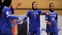 زنان استقلال صدرنشین نیم فصل لیگ برتر فوتسال شدند