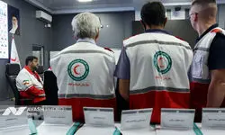 نشست خبری رئیس جمعیت هلال احمر