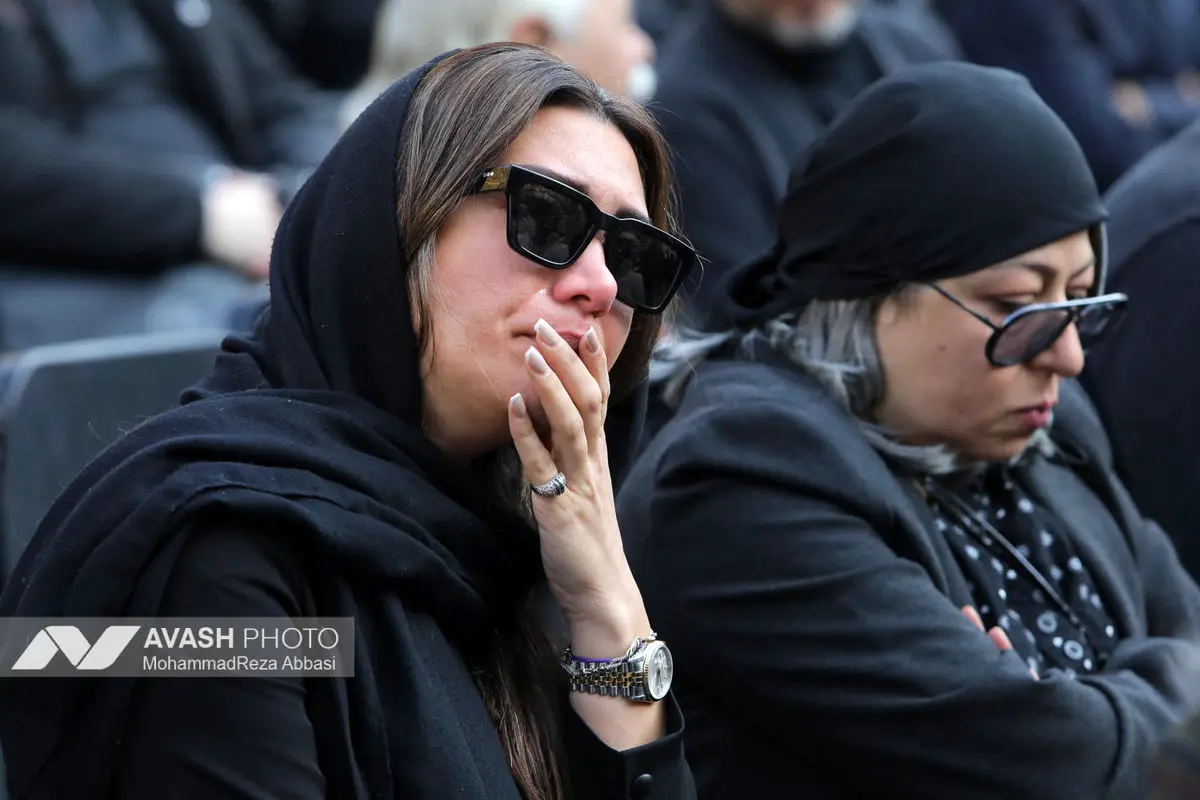 مراسم تشییع پیکر هادی مرزبان