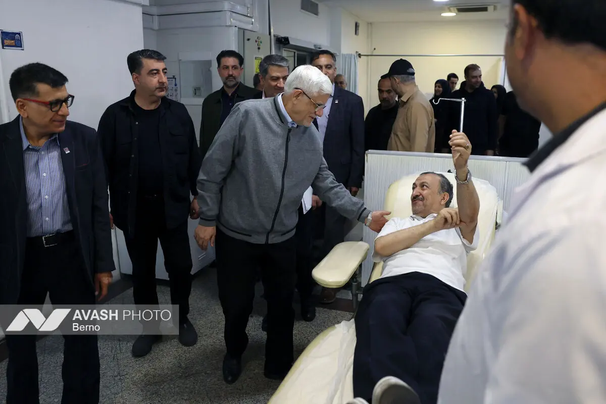 بازدید معاون اول رییس جمهور از سازمان انتقال خون