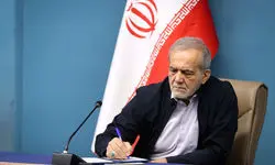 تبریک دکتر پزشکیان به مناسبت قهرمانی تیم ملی کشتی فرنگی کشورمان
