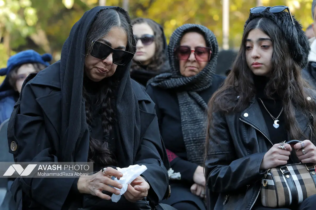 مراسم تشییع پیکر هادی مرزبان