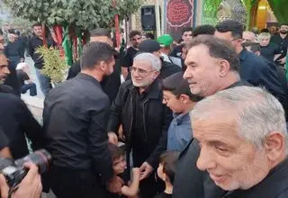 حضور فرمانده نیروی قدس سپاه در مراسم بزرگداشت شهادت رهبر انقلاب اسلامی در چیذر