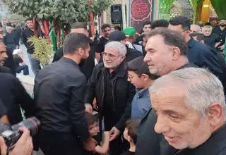 حضور فرمانده نیروی قدس سپاه در مراسم بزرگداشت شهادت رهبر انقلاب اسلامی در چیذر