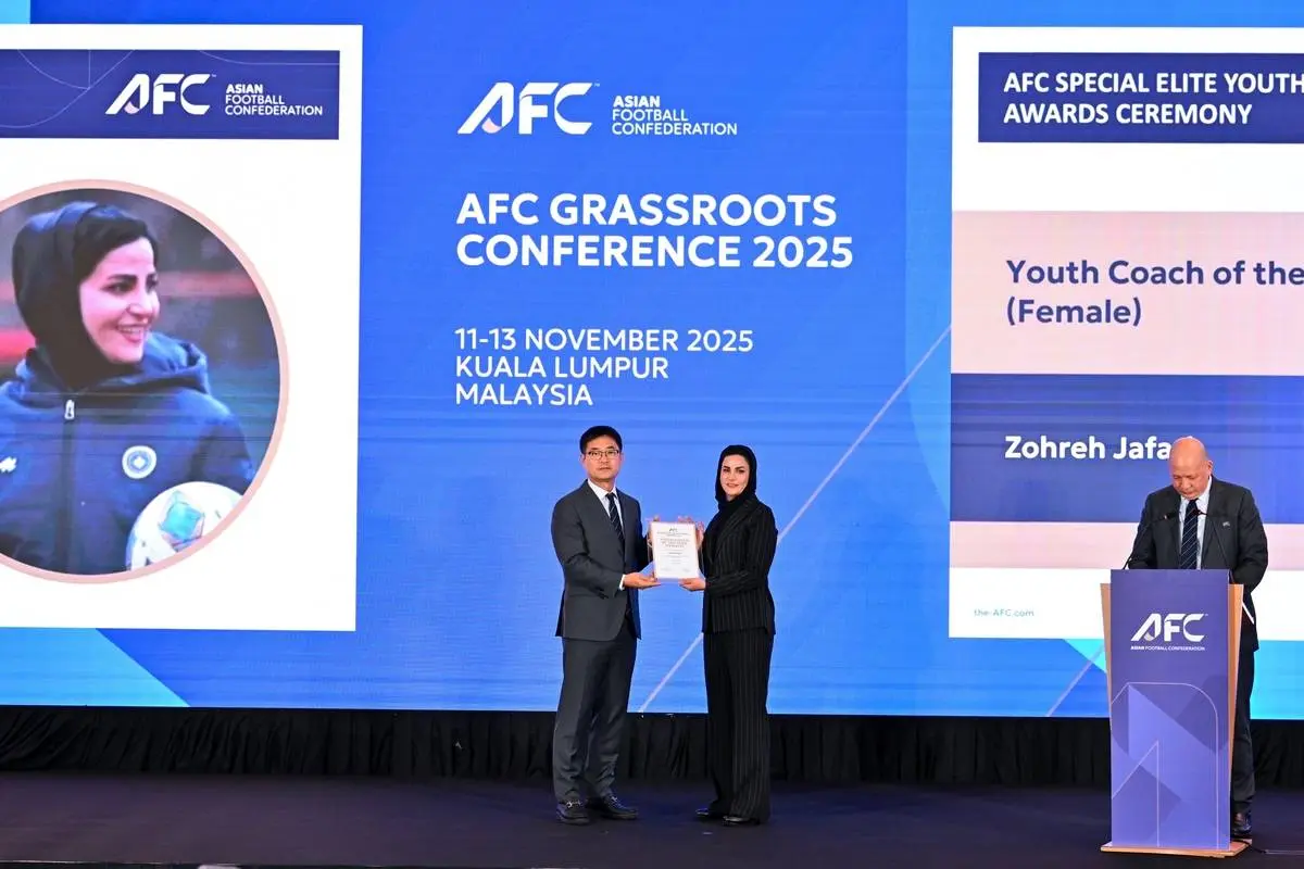 بهترین مربی زن جوان آسیا: خوشحالم که می‌توانم الهام‌بخش مربیان زن جوان ایران باشم