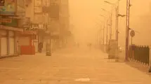 گرد و خاک و گرما در راه تهران