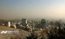 شاخص آلودگی هوای تهران امروز یکشنبه ۱۶ آذر ۱۴۰۴ به تفکیک مناطق