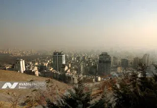 شاخص آلودگی هوای تهران امروز یکشنبه ۱۶ آذر ۱۴۰۴ به تفکیک مناطق