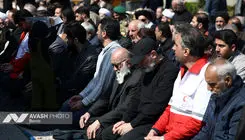 اقامه نخستین نماز عید سعید فطر پس از شهادت رهبر شهید انقلاب