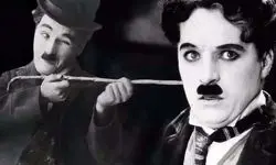 چارلی چاپلین و همسرش در تهران 