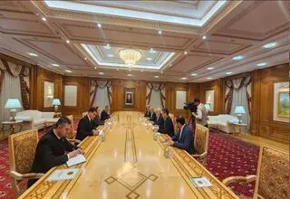 جلال‌زاده با رییس مجلس ترکمنستان دیدار کرد