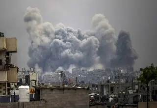 پهپاد صهیونیستی در غزه سرنگون شد
