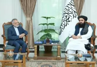 رایزنی دو جانبه مدیرکل آسیای جنوبی وزارت خارجه با وزیر خارجه طالبان