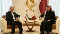 دیدار عراقچی با نخست‌وزیر قطر