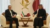 دیدار عراقچی با نخست‌وزیر قطر