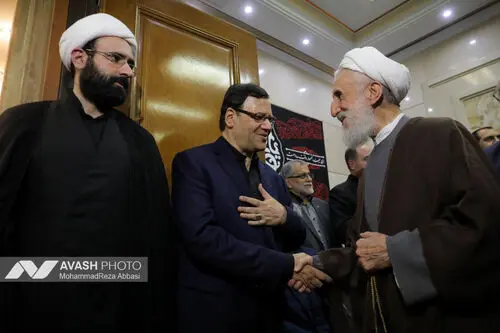 مراسم گرامیداشت شهید علی لاریجانی و فرزندش شهید مرتضی لاریجانی