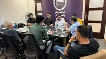جلسه مدیرعامل و هیات مدیره چادرملو با مشاور فنی و سرمربی