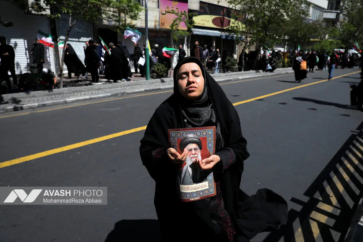 مراسم اربعین رهبر شهید انقلاب در تهران