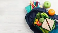  کیف مدرسه را با خوراکی‌های سالم پر کنید