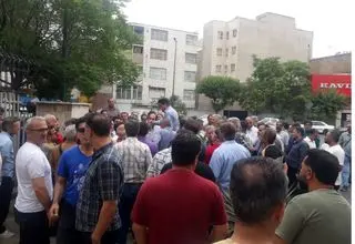 تجمع بازنشستگان شرکت واحد اتوبوسرانی تهران