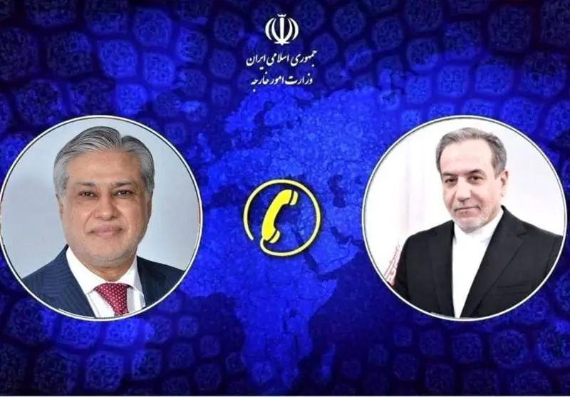 عراقچی از هند با وزیر پاکستانی تماس گرفت