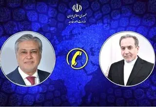 عراقچی از هند با وزیر پاکستانی تماس گرفت