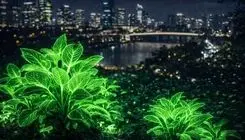 این گیاهان در تاریکی از خود نور ساطع می‌کنند
