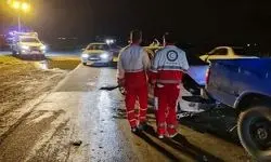 عملیات امدادی هلال احمر در ۱۴ استان کشور