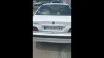 توقیف خودروی پژو پارس با ۱۹۶ میلیون خلافی