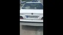توقیف خودروی پژو پارس با ۱۹۶ میلیون خلافی