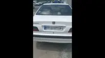 توقیف خودروی پژو پارس با ۱۹۶ میلیون خلافی