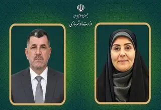 گفت‌وگوی وزیر راه با وزیر حمل و نقل عراق درباره آخرین وضعیت پروژه راه‌آهن شلمچه - بصره