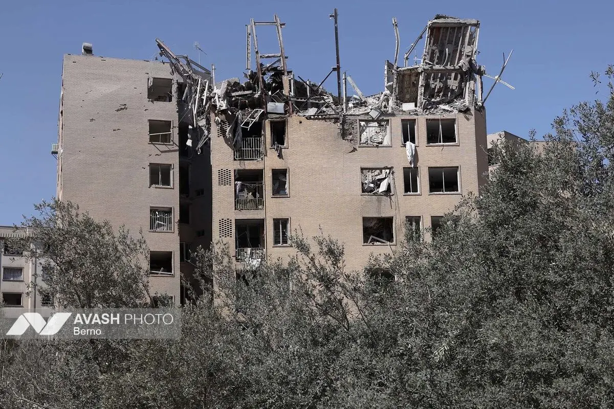 خسارات ناشی از تجاوز هوایی آمریکا و رژیم صهیونیستی به ایران - تهران